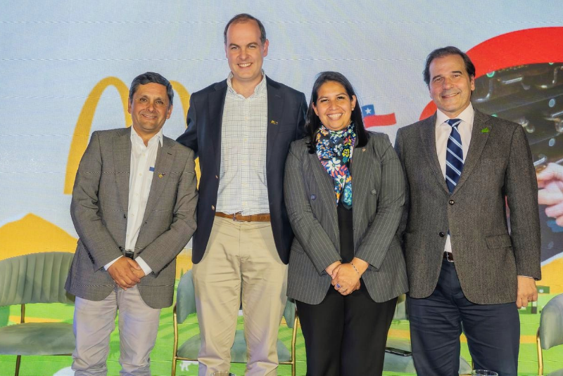 SNA destaca que el 95% de los ingredientes de McDonald’s en Chile proviene de productores nacionales